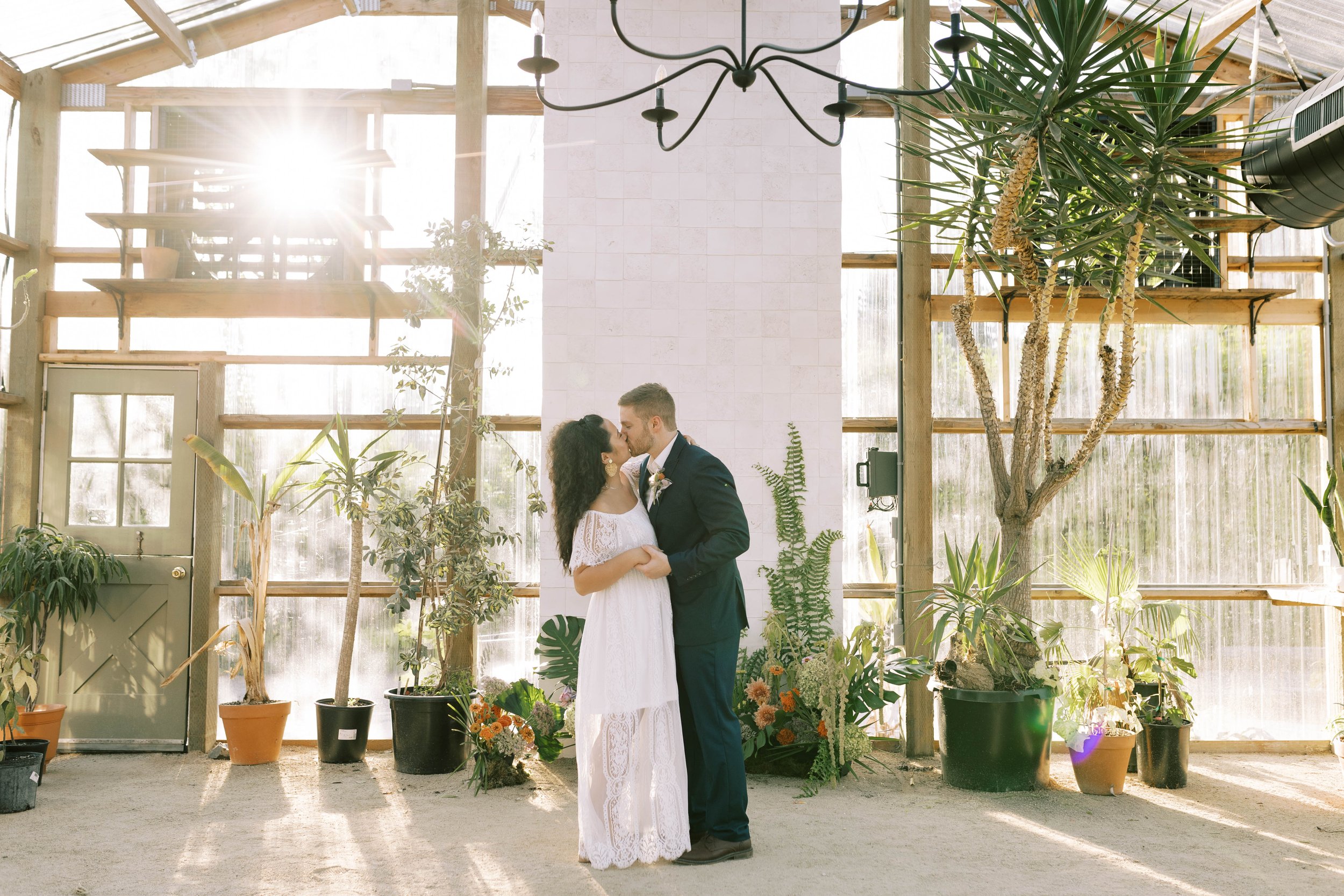  Boho chic modern greenhouse oregon summer wedding, pastels, colorful, romantic 