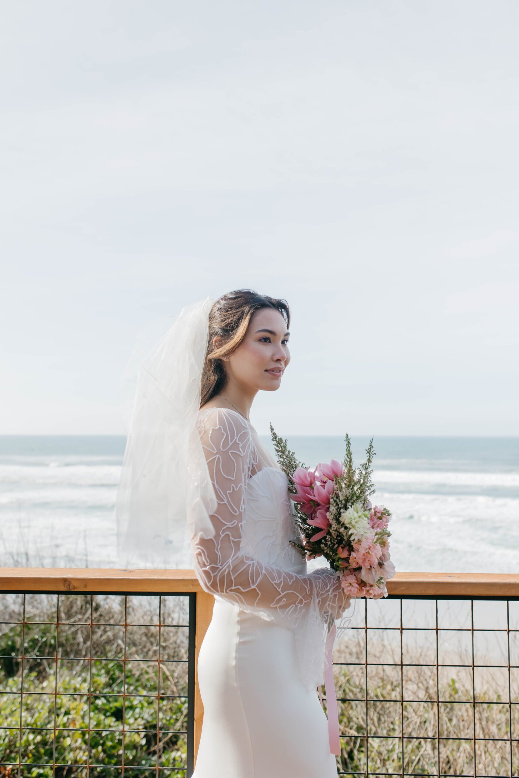  Oregon coast elopement, film photography, arch cape, candids 