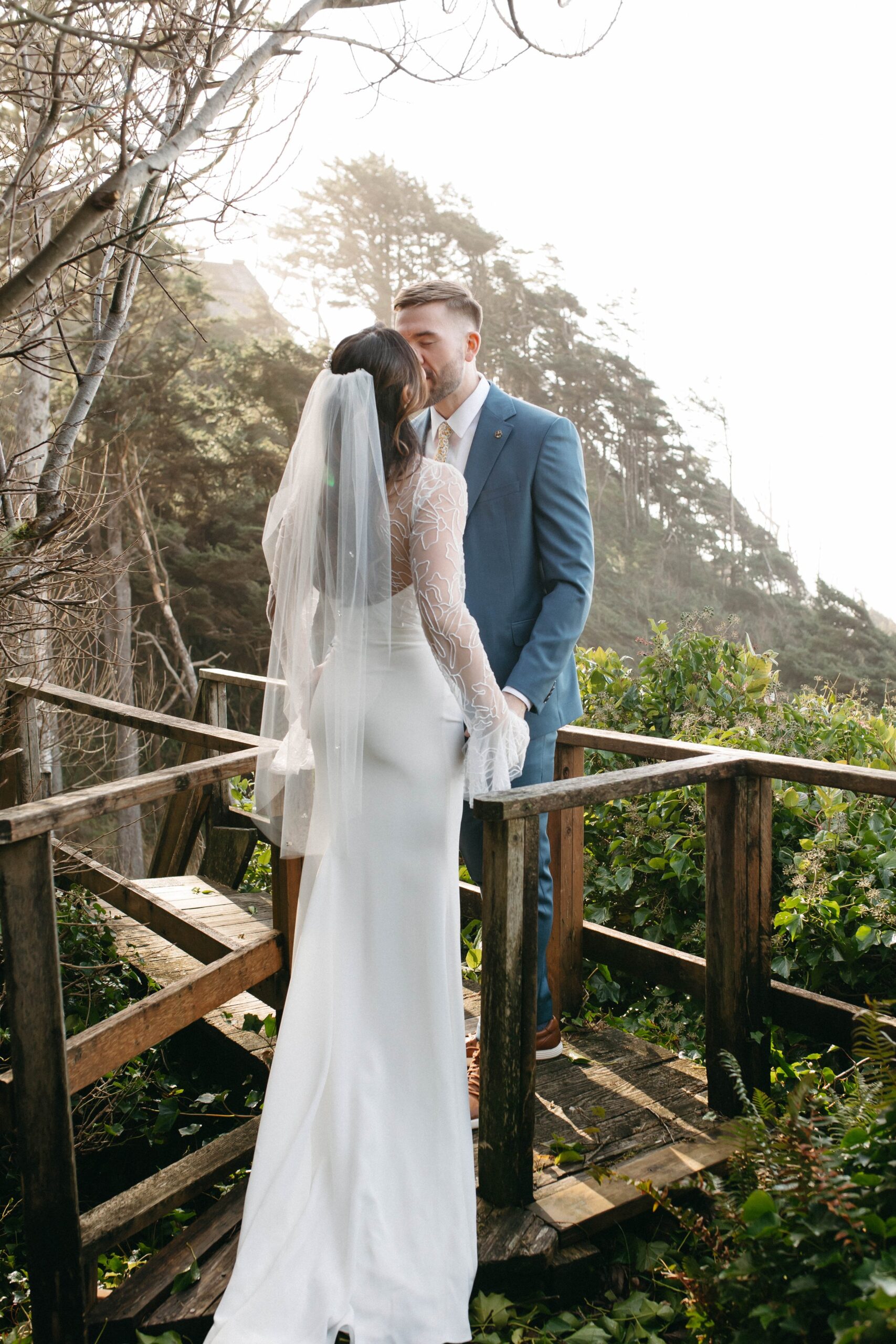  Oregon coast elopement, film photography, arch cape, first look 